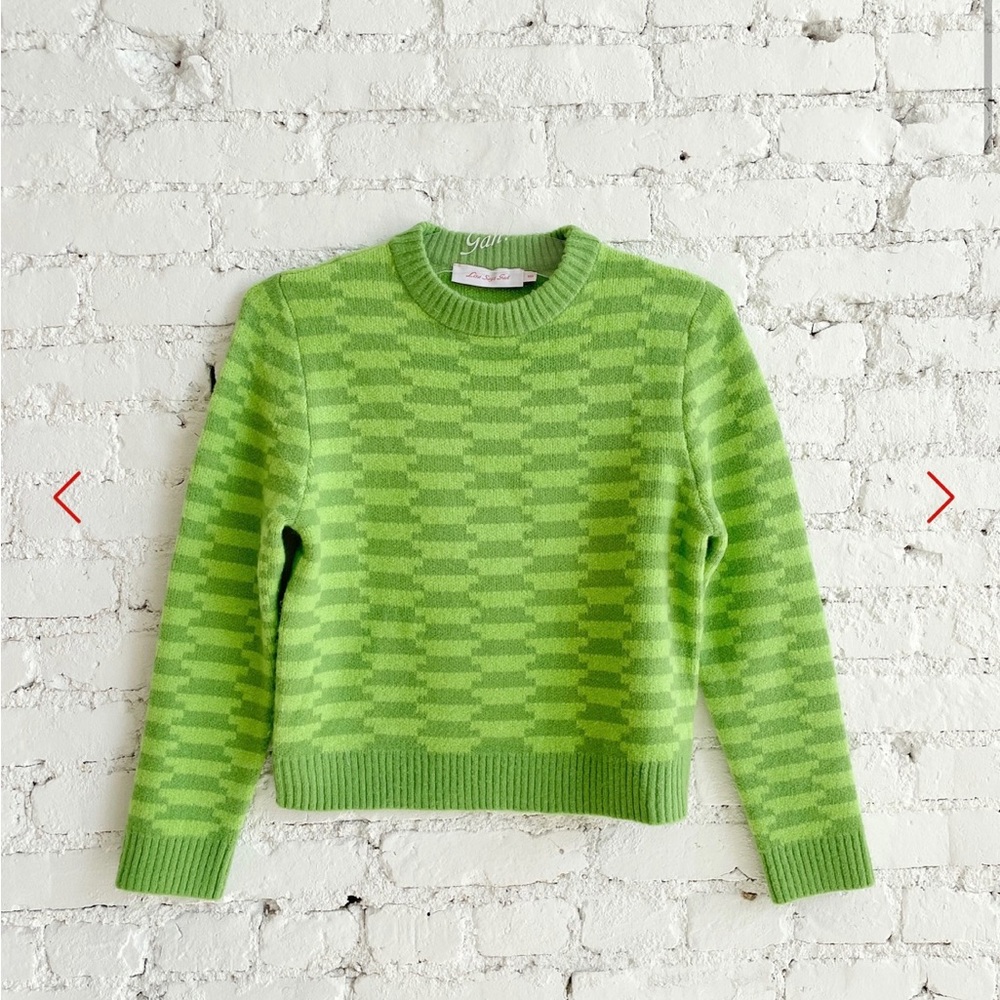 Lisa Says Gah Super soft, not itchy chunky sweater in College Crew silhouette.